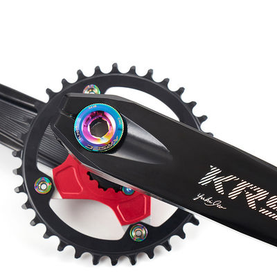 ประเภท CRANK 2021 สีอัลลูมิเนียม Bike Parts M18/M20 MTB Crankset Cover Screw