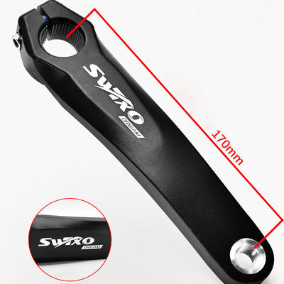 รถยนต์ภูเขา Crankset แบนด์บราคเกตด้วย 170 มิลลิเมตร Crank Arm และ 32/34/36/38T Chainwheel