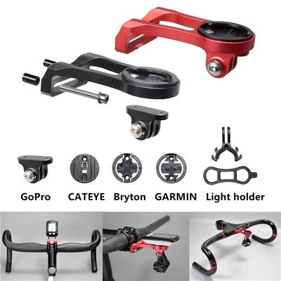 กล้องมือถือ จักรยานเครื่องวัดความเร็ว เหนือกับ จักรยาน Stem Mount และ ไฟฉาย