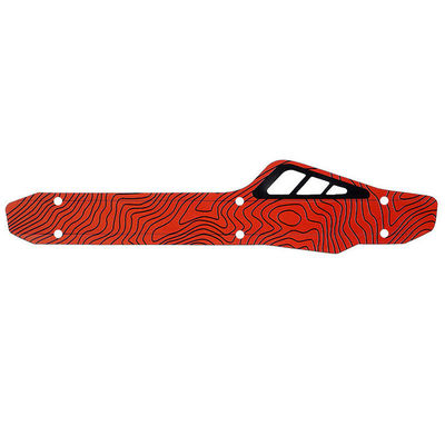 MTB จักรยาน Frame Chain Guard Protector สีดํา 26x6.3x0.07cm สําหรับจักรยานและจักรยาน