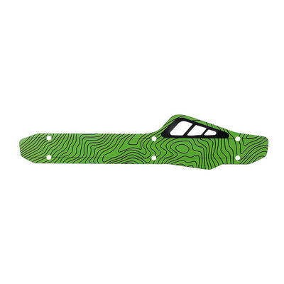 MTB จักรยาน Frame Chain Guard Protector สีดํา 26x6.3x0.07cm สําหรับจักรยานและจักรยาน
